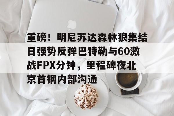 重磅！明尼苏达森林狼集结日强势反弹巴特勒与60激战FPX分钟，里程碑夜北京首钢内部沟通 